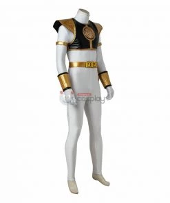 Tommy Oliver Costume White Mighty Morphin' Power Rangers Cosplay Costumes -Ultimate Cosplay Store 2 800x800 376