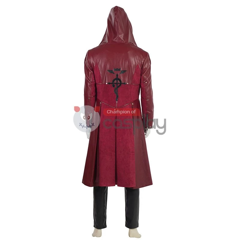 Edward Elric Costumes Fullmetal Alchemist Cosplay Costume 5 Edward Elric Costumes Fullmetal Alchemist Cosplay Costume - Image 3