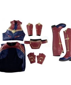 Captain Marvel Carol Danvers Cosplay Costume-B Edition -Ultimate Cosplay Store 27 800x800 1