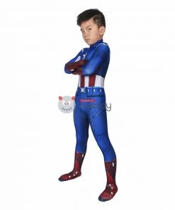 Kids Captain America Costume Avengers 1 Steve Rogers Cosplay Costume -Ultimate Cosplay Store 3 800x800 104