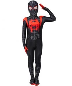 Kids Miles Morales Costume Spider-Man Into the Spider-Verse Cosplay Suit -Ultimate Cosplay Store 3 800x800 111