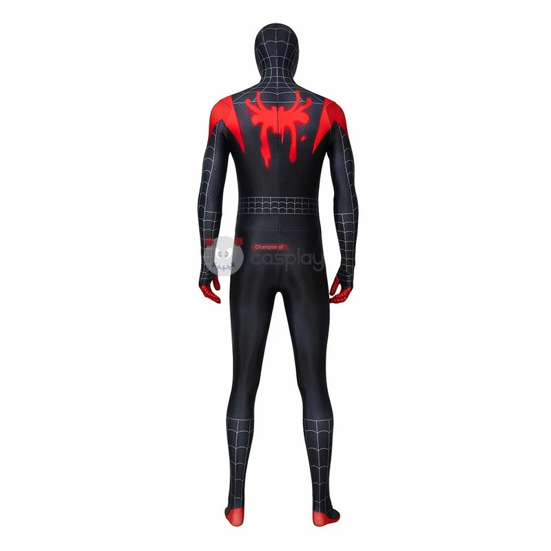 Miles Morales Costume Spider-Man Into The Spider-Verse Cosplay Costume 6 Miles Morales Costume Spider-Man Into The Spider-Verse Cosplay Costume - Image 4