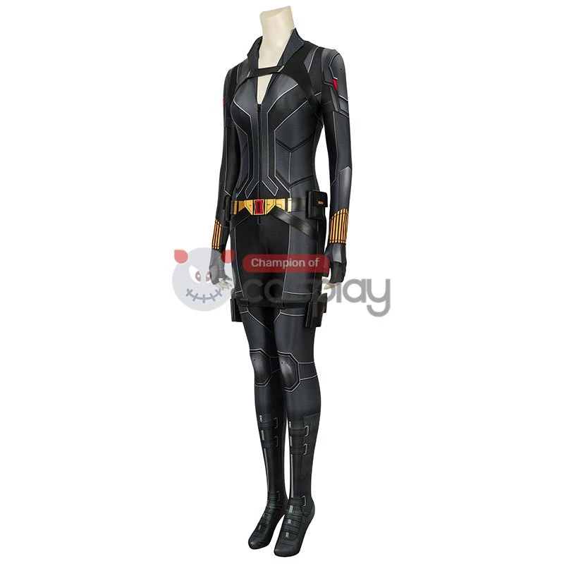Natasha Romanoff Jumpsuit 2020 Black Widow Cosplay Costumes 6 Natasha Romanoff Jumpsuit 2020 Black Widow Cosplay Costumes - Image 4
