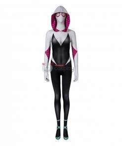 Spider-Gwen Costumes Spider-Man Into The Spider-Verse Cosplay Costumes -Ultimate Cosplay Store 3 800x800 173