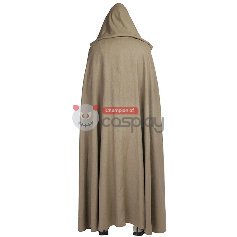 Star Wars 8 The Last Jedi Luke Skywalker Cosplay Costume Suit 5 Star Wars 8 The Last Jedi Luke Skywalker Cosplay Costume Suit - Image 3