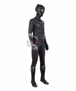 The Avengers Black Panther Costume Black Jumpsuit T'Challa Cosplay Costume -Ultimate Cosplay Store 3 800x800 199