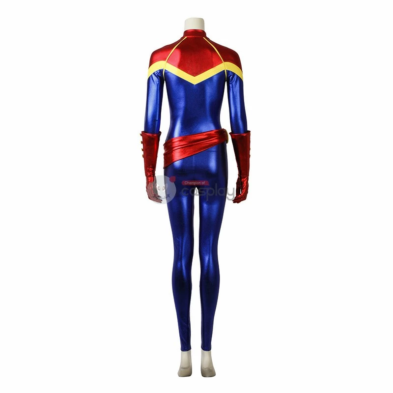Captain Marvel Costumes Carol Danvers Cosplay 6 Captain Marvel Costumes Carol Danvers Cosplay - Image 4