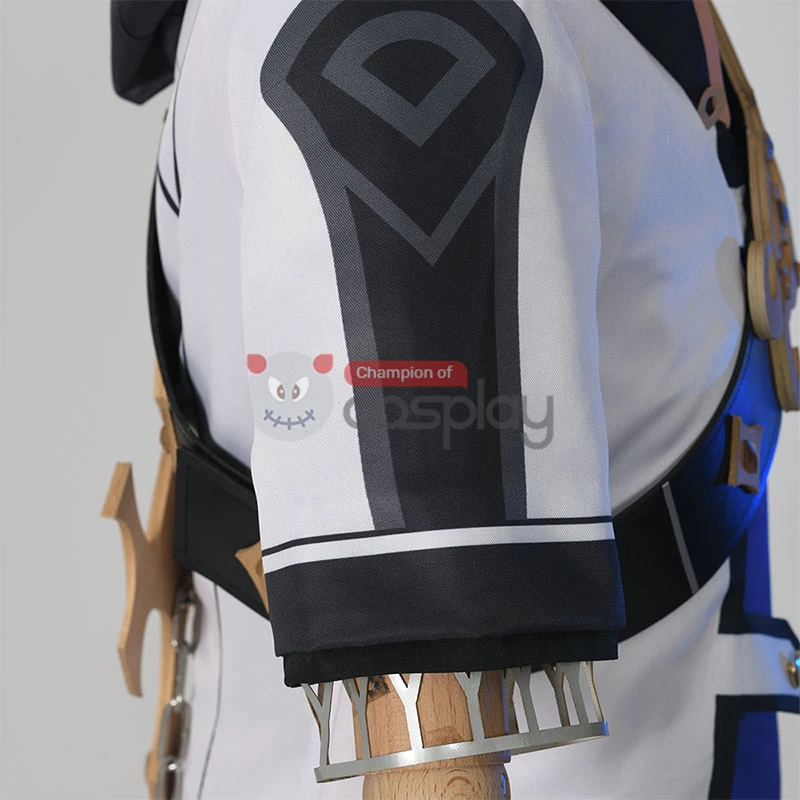 Genshin Impact Albedo Cosplay Costume 6 Genshin Impact Albedo Cosplay Costume - Image 4