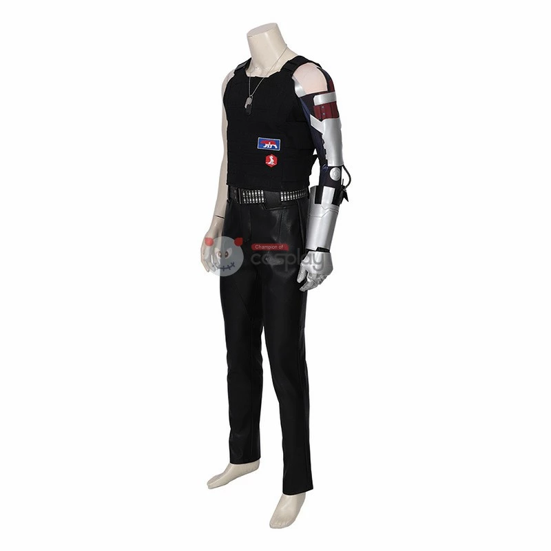 Johnny Silverhand Costume Cyberpunk 2077 Cosplay Costume 6 Johnny Silverhand Costume Cyberpunk 2077 Cosplay Costume - Image 4