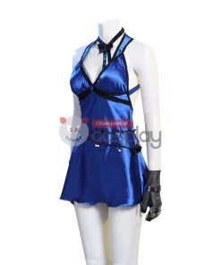 Tifa Lockhart Costumes Blue Final Fantasy VII Remake Cosplay Costume -Ultimate Cosplay Store 3 800x800 331