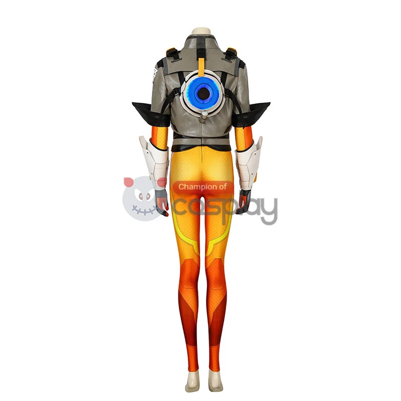 Tracer Costumes Overwatch 2 Lena Oxton Cosplay Costume 6 Tracer Costumes Overwatch 2 Lena Oxton Cosplay Costume - Image 4