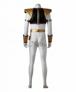 Tommy Oliver Costume White Mighty Morphin' Power Rangers Cosplay Costumes -Ultimate Cosplay Store 3 800x800 382