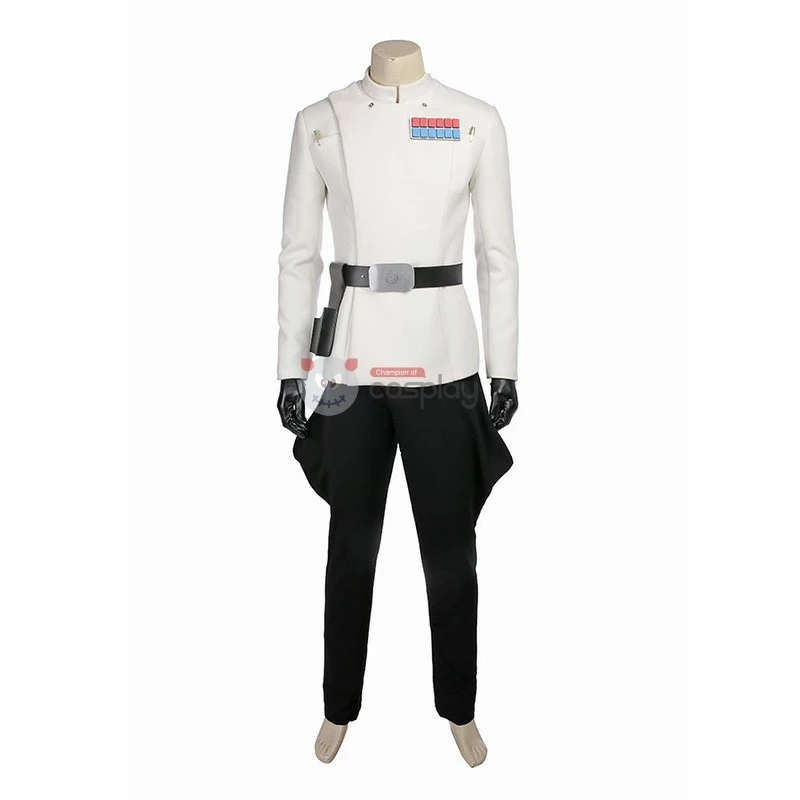 Rogue One A Star Wars Story Orson Krennic Cosplay Costume Deluxe Outfit 7 Rogue One A Star Wars Story Orson Krennic Cosplay Costume Deluxe Outfit - Image 5