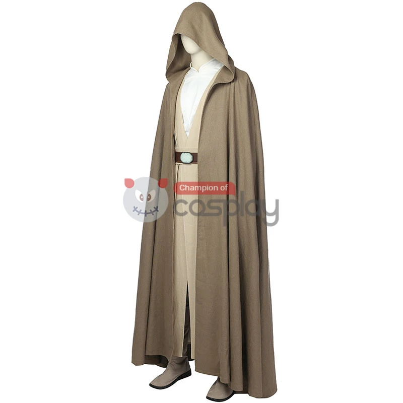 Star Wars 8 The Last Jedi Luke Skywalker Cosplay Costume Suit 6 Star Wars 8 The Last Jedi Luke Skywalker Cosplay Costume Suit - Image 4