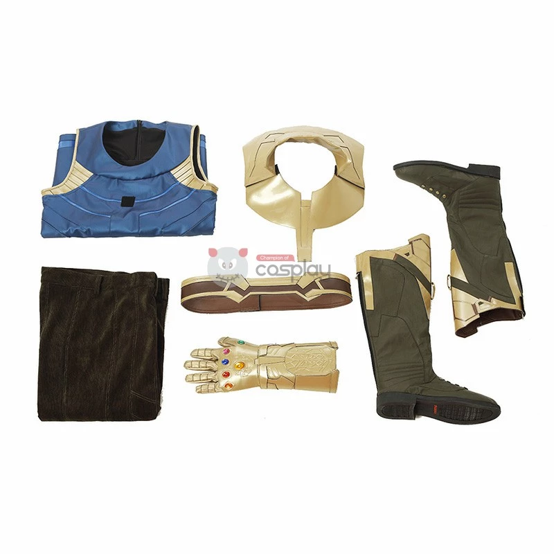 Thanos Cosplay Costume Top Level Avengers Infinity War Costume With Infinity Gauntlet 7 Thanos Cosplay Costume Top Level Avengers Infinity War Costume With Infinity Gauntlet - Image 5