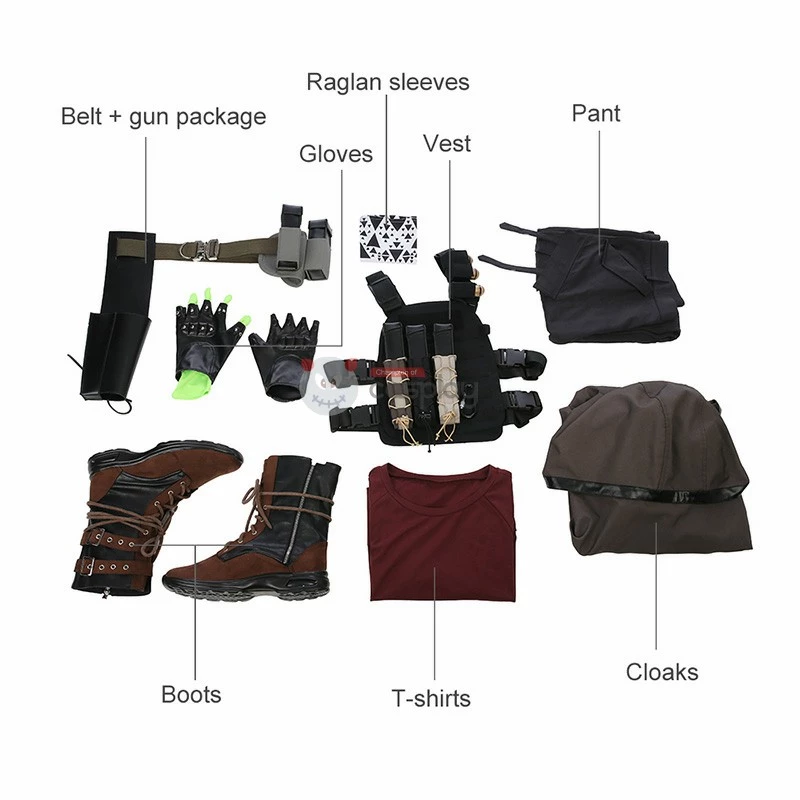 Top Level Nathan Summers Cable Deadpool 2 Cosplay Costume 7 Top Level Nathan Summers Cable Deadpool 2 Cosplay Costume - Image 5