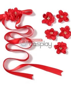 Aerith Gainsborough Costume Red Final Fantasy VII Remake Cosplay Costume -Ultimate Cosplay Store 4 800x800 262