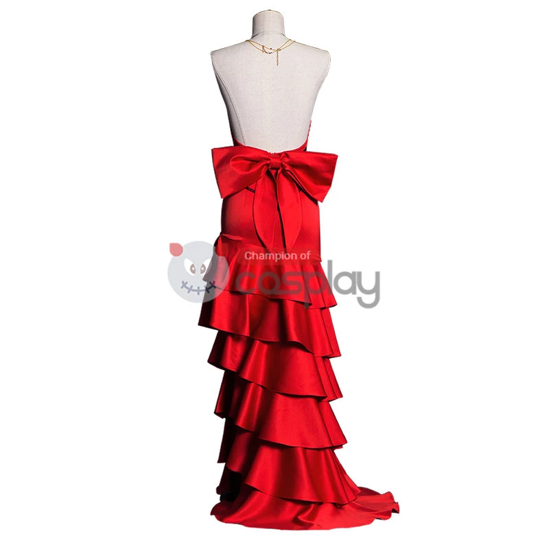 Final Fantasy VII Remake Aerith Gainsborough Cosplay Costume Suit 6 Final Fantasy VII Remake Aerith Gainsborough Cosplay Costume Suit - Image 5