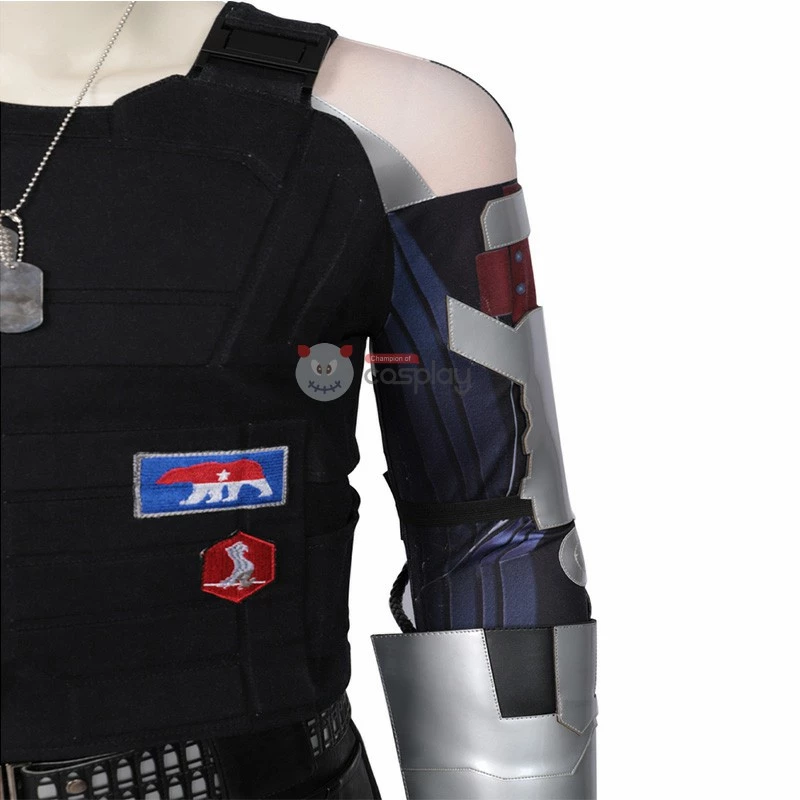 Johnny Silverhand Costume Cyberpunk 2077 Cosplay Costume 7 Johnny Silverhand Costume Cyberpunk 2077 Cosplay Costume - Image 5