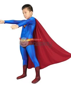 Kids Clark Kent Return Zentai Jumpsuit Polyester Cosplay Costume -Ultimate Cosplay Store 5 800x800 108