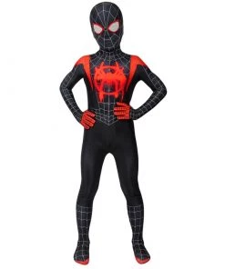 Kids Miles Morales Costume Spider-Man Into the Spider-Verse Cosplay Suit -Ultimate Cosplay Store 5 800x800 110