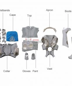 Valkyrie Costume Top Level White War Armor Cosplay Costume -Ultimate Cosplay Store 5 800x800 208