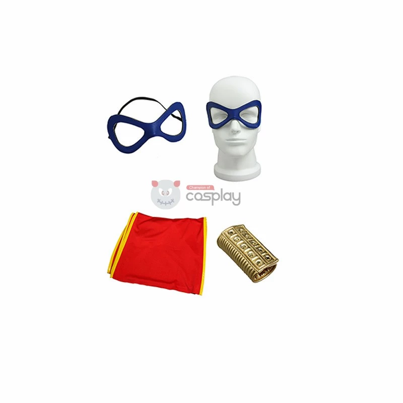Captain Marvel Kamala Khan Cosplay Costumes 8 Captain Marvel Kamala Khan Cosplay Costumes - Image 6