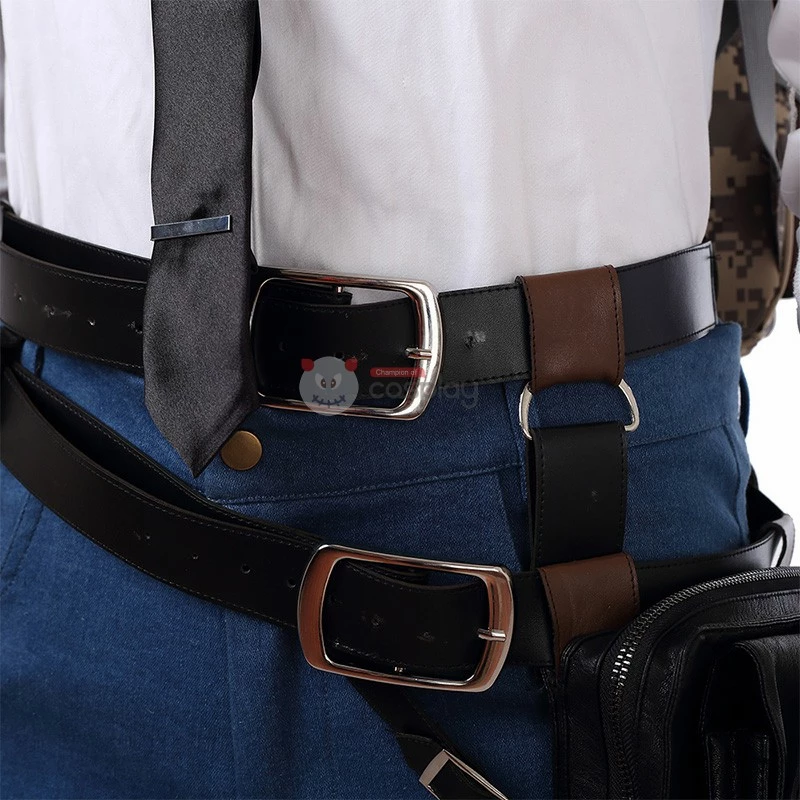 Top Level PUBG White Shirt Cosplay Costume 8 Top Level PUBG White Shirt Cosplay Costume - Image 6