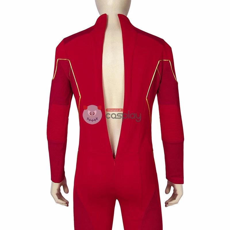 Barry Allen Cosplay Suit TF S6 Cosplay Costume Top Level 7 Barry Allen Cosplay Suit TF S6 Cosplay Costume Top Level - Image 5