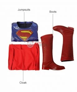 Blue Clark Kent Cosplay Costume Leather Halloween Suit Top Level -Ultimate Cosplay Store 5 800x800 36