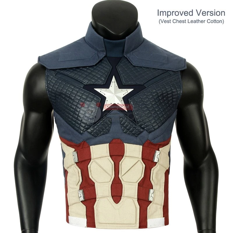 Captain America Costumes Avengers-Endgame Steve Rogers Cosplay Costumes 11 Captain America Costumes Avengers-Endgame Steve Rogers Cosplay Costumes - Image 9