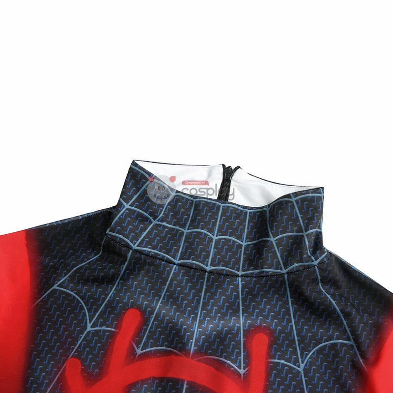 Spider Man Costume Miles Morales Spiderman Cosplay Costume 10 Spider Man Costume Miles Morales Spiderman Cosplay Costume - Image 8