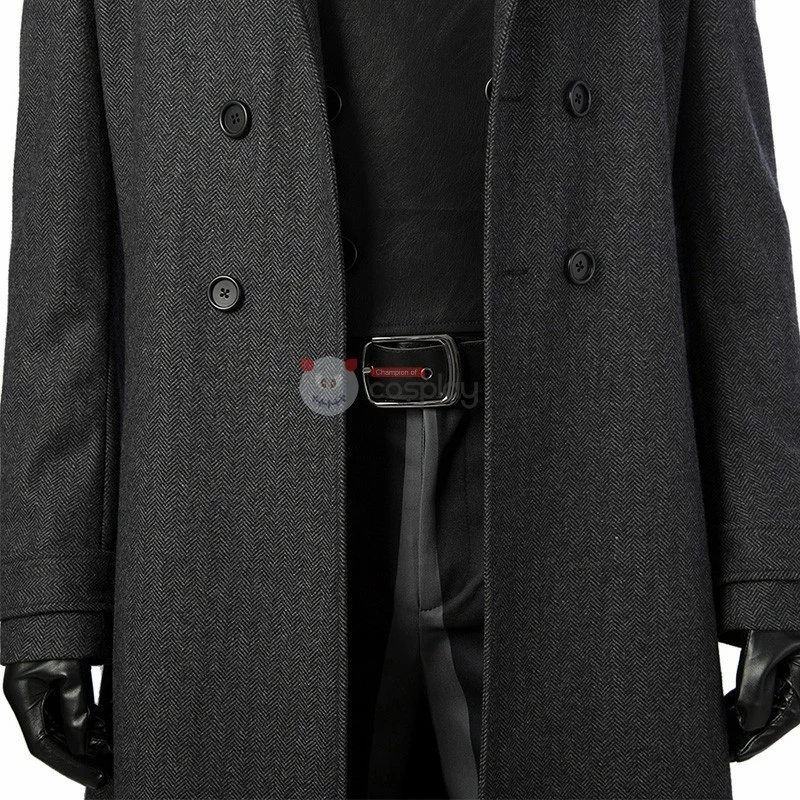 Spider Man Noir Costume Spider Man Into The Spider Verse Noir Cosplay Costume 9 Spider Man Noir Costume Spider Man Into The Spider Verse Noir Cosplay Costume - Image 7