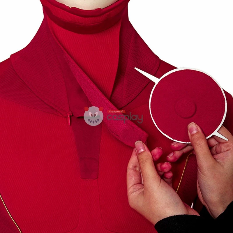 Barry Allen Cosplay Suit TF S6 Cosplay Costume Top Level 8 Barry Allen Cosplay Suit TF S6 Cosplay Costume Top Level - Image 6