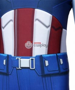 Kids Captain America Costume Avengers 1 Steve Rogers Cosplay Costume -Ultimate Cosplay Store 6 800x800 91