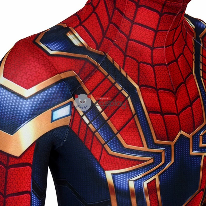 Kids Iron Spiderman Costume Avengers Endgame Spider-Man Peter Parker Cosplay Costumes 11 Kids Iron Spiderman Costume Avengers Endgame Spider-Man Peter Parker Cosplay Costumes - Image 9