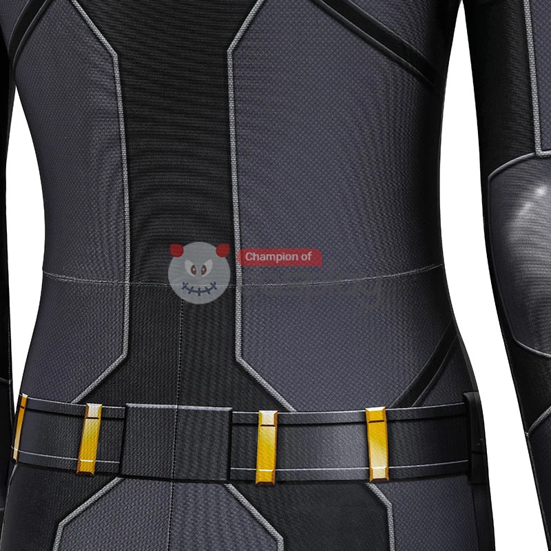 Natasha Romanoff Black Jumpsuit 2020 Movie Black Widow Cosplay Costume 10 Natasha Romanoff Black Jumpsuit 2020 Movie Black Widow Cosplay Costume - Image 8