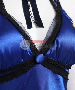 Tifa Lockhart Costumes Blue Final Fantasy VII Remake Cosplay Costume -Ultimate Cosplay Store 7 800x800 256