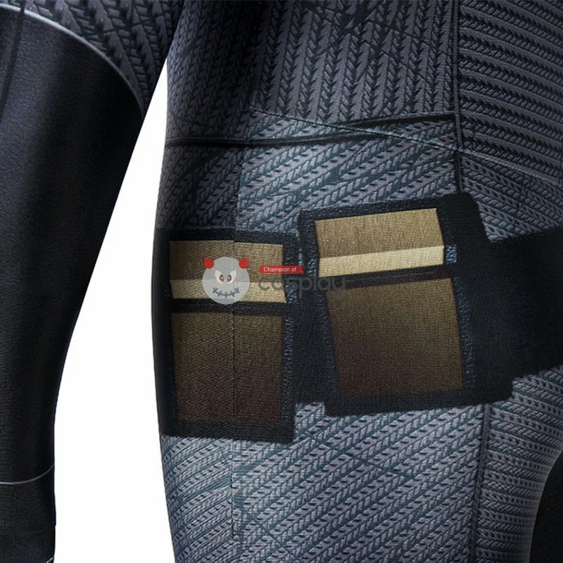 Kids Bruce Wayne Black Zentai Jumpsuit Polyester Cosplay Costume 9 Kids Bruce Wayne Black Zentai Jumpsuit Polyester Cosplay Costume - Image 7