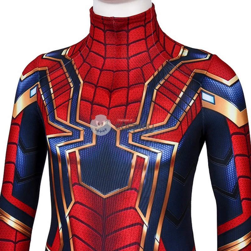Kids Iron Spiderman Costume Avengers Endgame Spider-Man Peter Parker Cosplay Costumes 12 Kids Iron Spiderman Costume Avengers Endgame Spider-Man Peter Parker Cosplay Costumes - Image 10