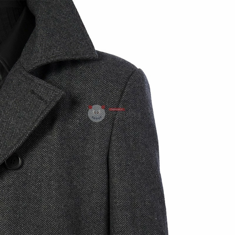 Spider Man Noir Costume Spider Man Into The Spider Verse Noir Cosplay Costume 12 Spider Man Noir Costume Spider Man Into The Spider Verse Noir Cosplay Costume - Image 10