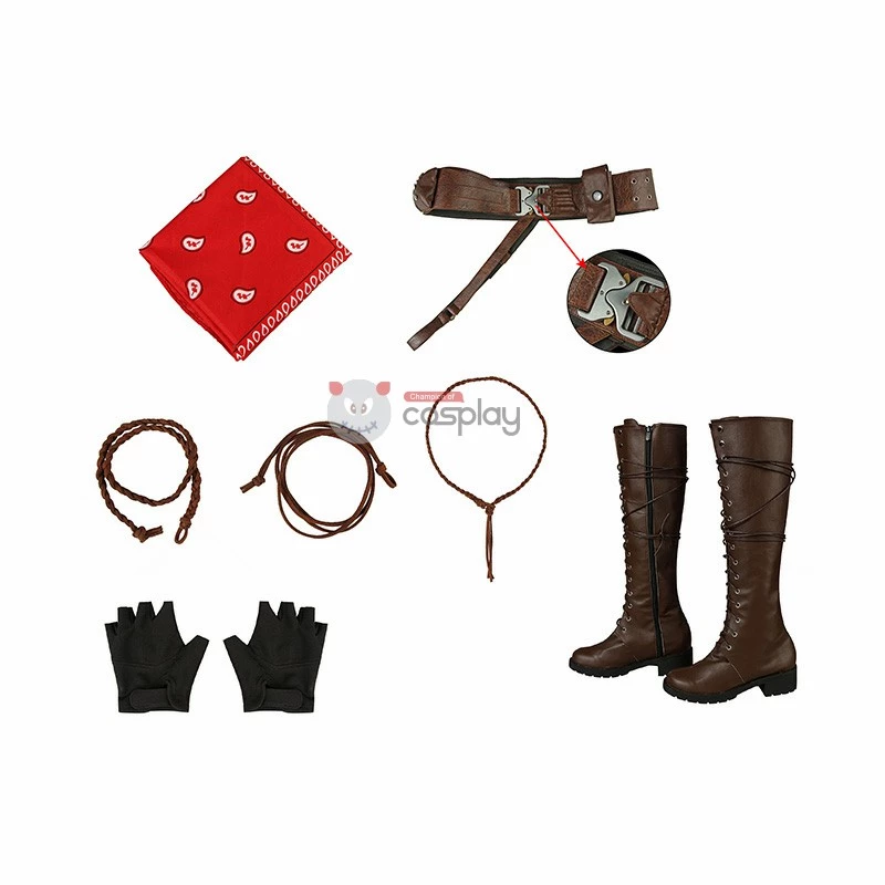 Ruby Roundhouse Costume Jumanji Cosplay Costumes 12 Ruby Roundhouse Costume Jumanji Cosplay Costumes - Image 10