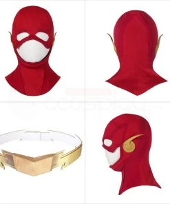 Barry Allen Cosplay Suit Superhero Costumes Golden Boots -Ultimate Cosplay Store 9 800x800 226