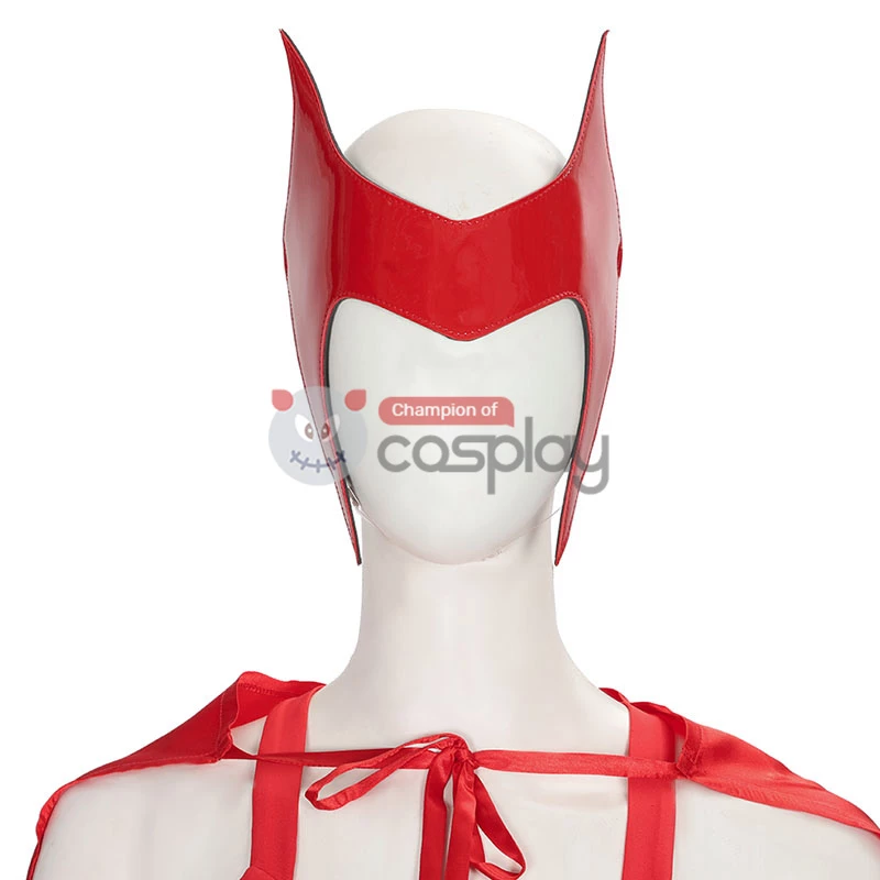 2021 Wanda Costume WandaVision Maximoff Scarlet Witch Cosplay Suit 12 2021 Wanda Costume WandaVision Maximoff Scarlet Witch Cosplay Suit - Image 10