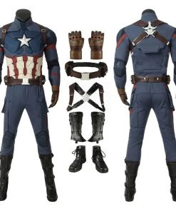 Captain America Costumes Avengers-Endgame Steve Rogers Cosplay Costumes