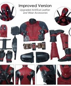 Deadpool 2 Costume Wade Wilson Deadpool Cosplay Costume Full Set -Ultimate Cosplay Store A2 800x800 1