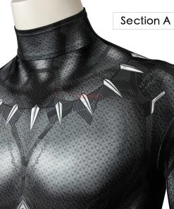 Black Panther Jumpsuit T'Challa Cosplay Costumes -Ultimate Cosplay Store C55 800x800 1