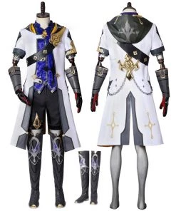 Albedo Costume Genshin Impact Cosplay Suit