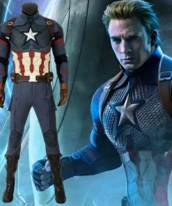 Captain America Costumes Avengers-Endgame Steve Rogers Cosplay Costumes 35 Captain America Costumes Avengers-Endgame Steve Rogers Cosplay Costumes -Ultimate Cosplay Store a6 800x800 1