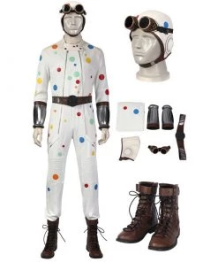 Abner Krill Costume PD Man Cosplay Suit